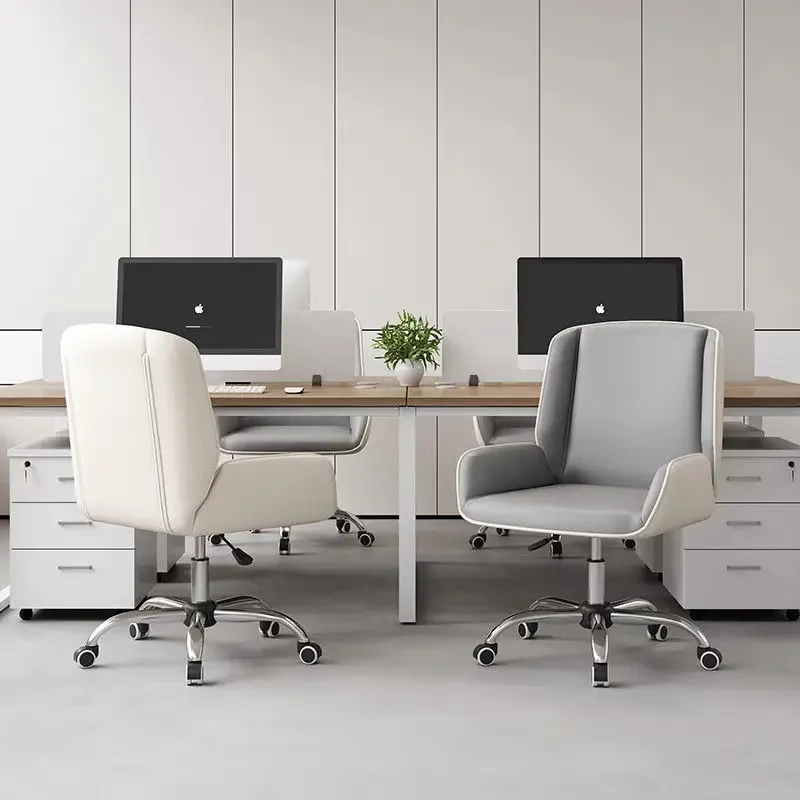 2026 Simple office chair Light luxury home study computer chair Bar chair Lifting