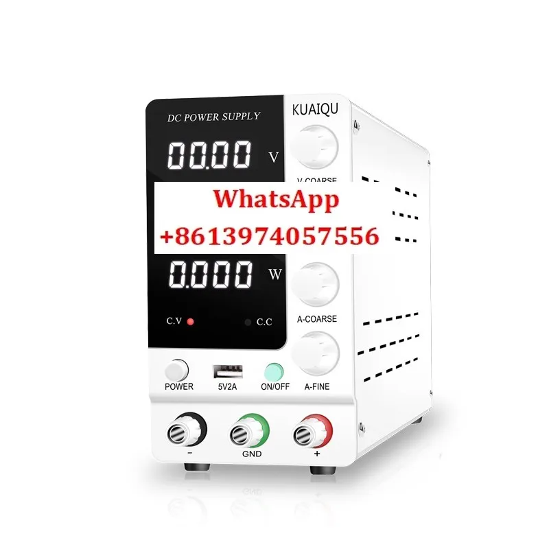 

Adjustable DC power supply 30V10A charging voltage regulator 60V100V30A student laboratory power supply