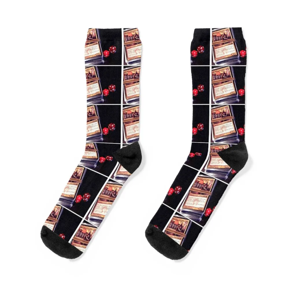 Magic The Gathering Game Night Socks sports stockings christmass gift Crossfit Socks Men's Women's