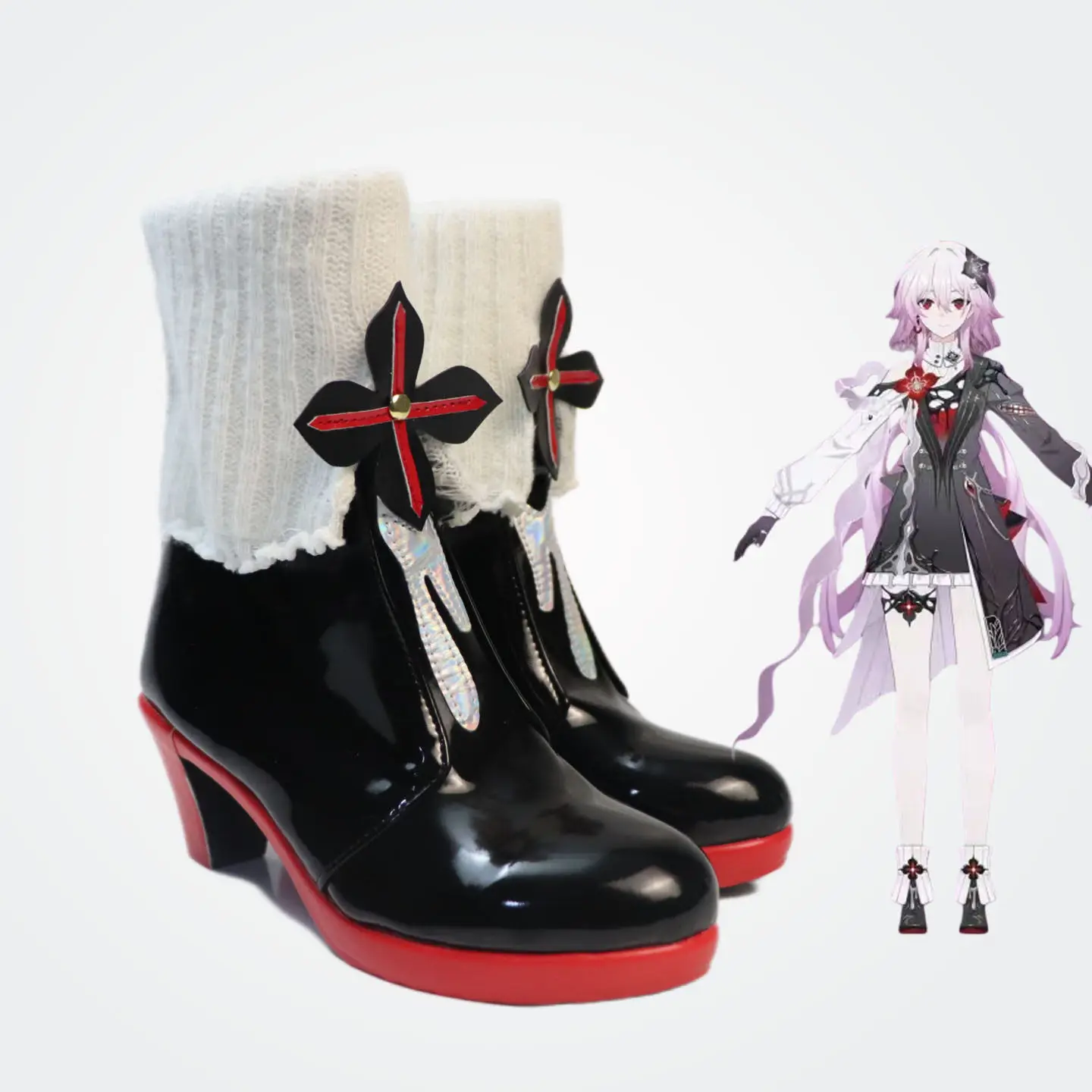 honkai-star-rail-march-7th-cosplay-boots-black-shoes-custom-made-high-heel-any-size