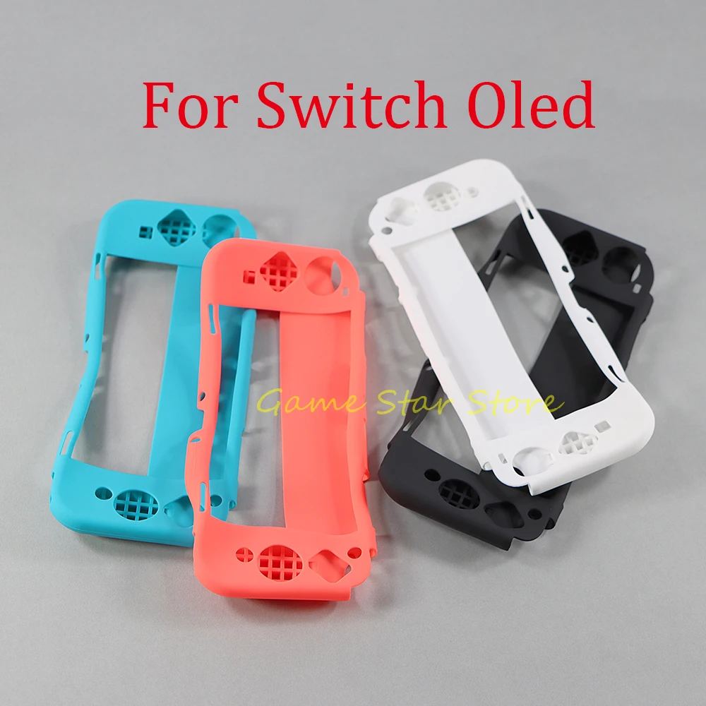 

30pcs Silicone Case Soft Shell Protective Skin Cover For Nintendo Switch Oled Game Accessories