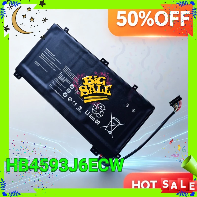 

New HB4593J6ECW 11.4V 41.7Wh 3660mAh Replacement Laptop Battery for Huawei MateBook 13 2020 WRT-W19 WRT-W29 WRT-WX9 I7 HN-W19L