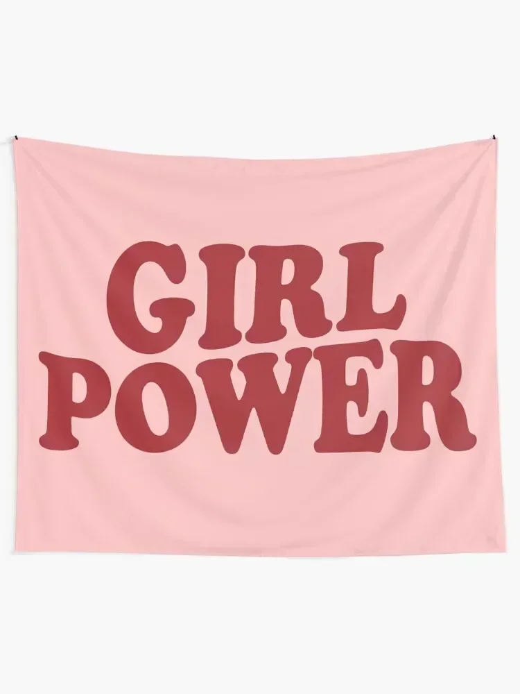 GIRL POWER Tapestry Cute Room Decor Home Decorating Wall Decorations Wall Hangings Decoration Tapestry