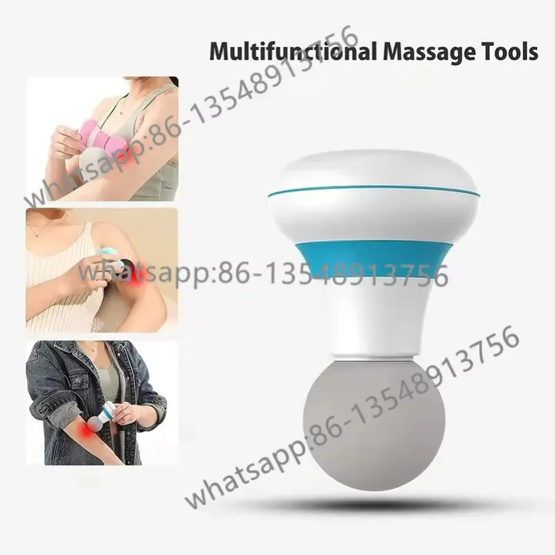 Mini Portable Vibration Massager, Compact Body Relaxation Device for Home Fitness Muscle Relief