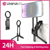 Ulanzi MA38 MagLock Soporte para teléfono Soporte magnético para teléfono para iPhone 16 15 14 13 con gancho oculto para paredes con pendiente
