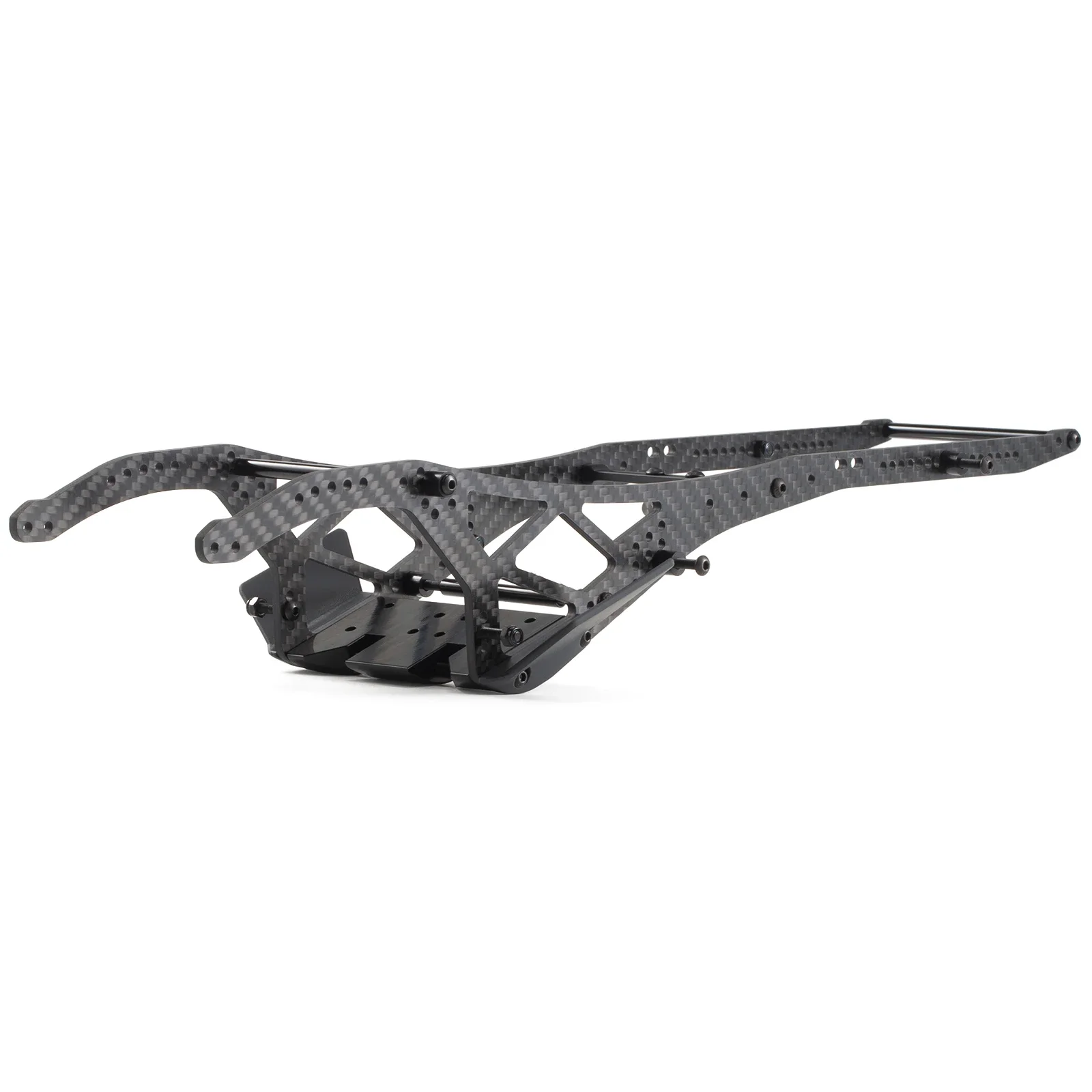 High Clearance V3 Carbon LCG Chassis Kit for 1/10 Comp Rigs Custom Crawler Build Capra F10 Offset Portal Axle