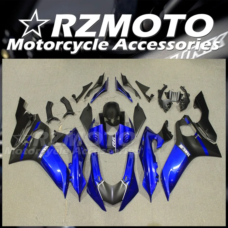 New ABS Fairings Kit Fit For YAMAHA R6 2017 2018 2019 2020 2021 2022 2023 2024 17 18 19 20 21 22 23 24 Bodywork Set Black Blue