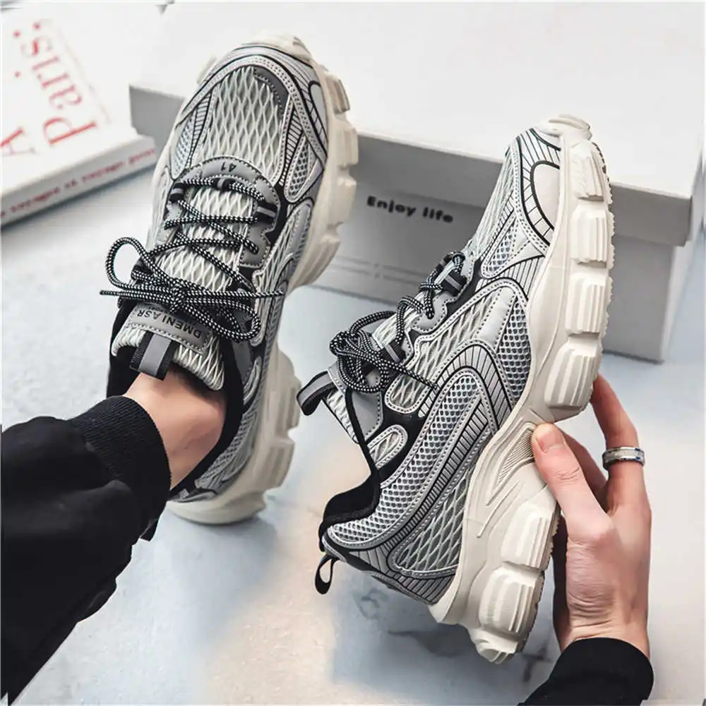

Size 41 Ventilation Quality Men's Shoes Basketball Black Shoes Mens Sneakers Golf 5 Sport Boti Zapato Loafter Tenise Teniss