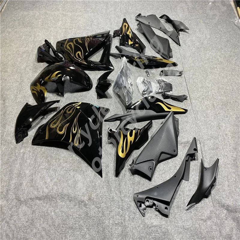 New ABS motorcycle Fairing For HONDA CBR250R 2011 2012 2013 2014 CBR250  Injection Bodywork black golden fairing 11 12 13 14