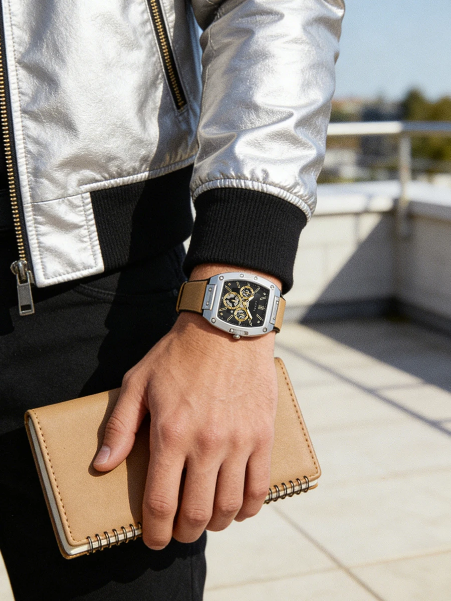 Zegarek męski GUESS Tonneau, c – Smartwatch Guess recenzja i cena