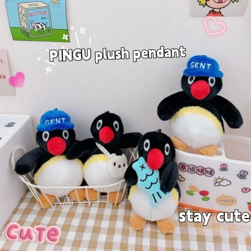

PINGU мультфильм плюшевая подвеска сумка украшения аксессуары забавная кукла пингвин анимация периферийные устройства друзья детские праздничные подарки