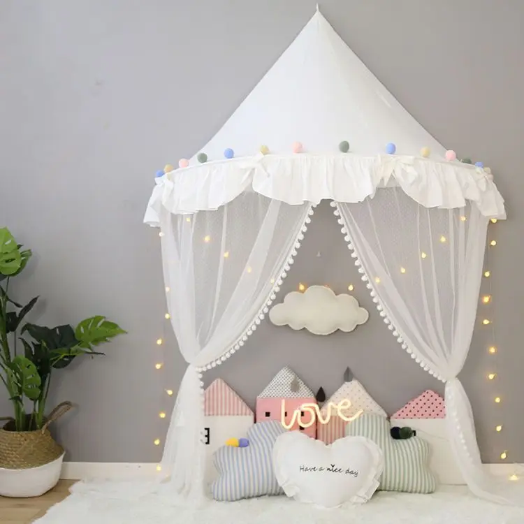 

Mosquito net for children mosquito net for bed play tent for kids kids play house bed covered curtain for bedroom girl princess