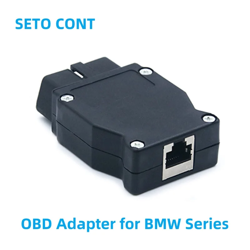 16 Pin OBD Adapter OBD Converter RJ45 for BMW 1-7 Series Male Interface Enet Ethernet To ICOM Coding F-Series Interface Adapter