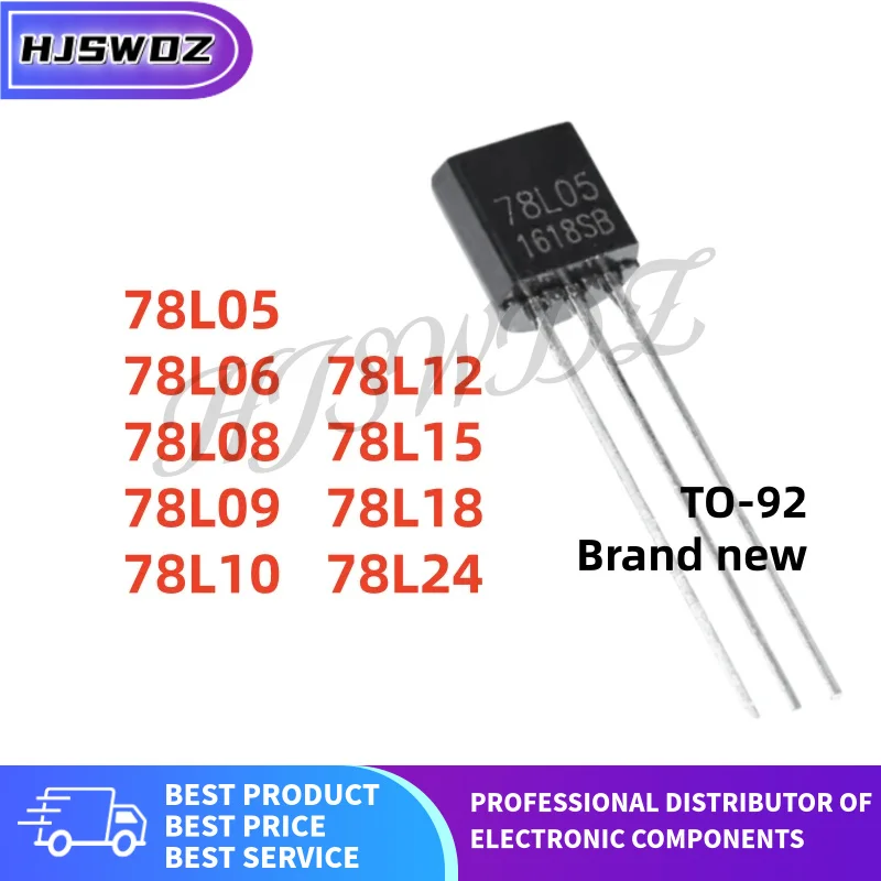 20Piece New 78L24 78L12 78L08 78L15 78L10 78L06 78L09 78L18 78L05 TO-92 Voltage Regulator Best quality