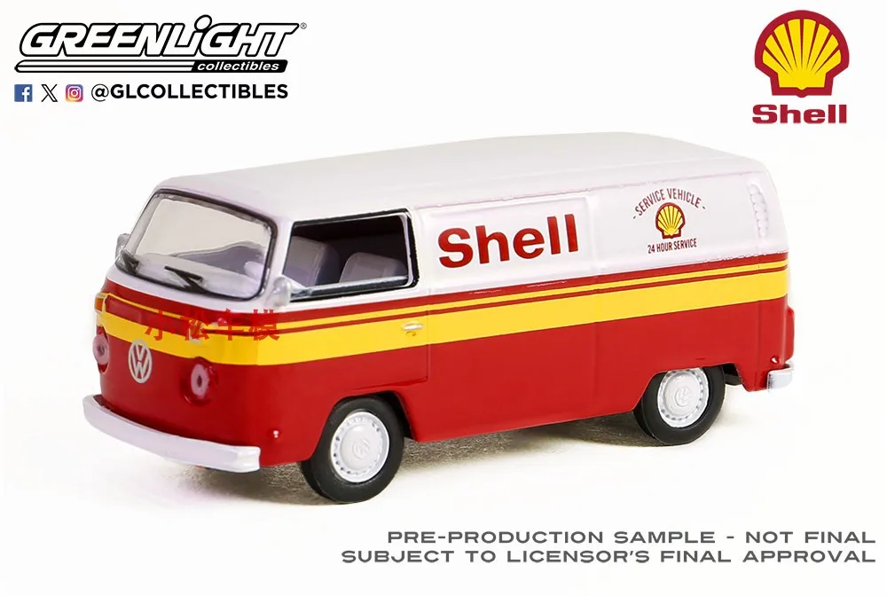 

GreenLight 1:64 1979 Volkswagen Type 2 Alloy simulation micro car model collection decoration car toy gift