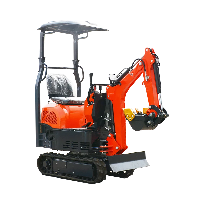 Customized Multi functional 1-ton Kubota Small Excavator Home Garden Excavator Engine Core Components Small Crawler Excavator