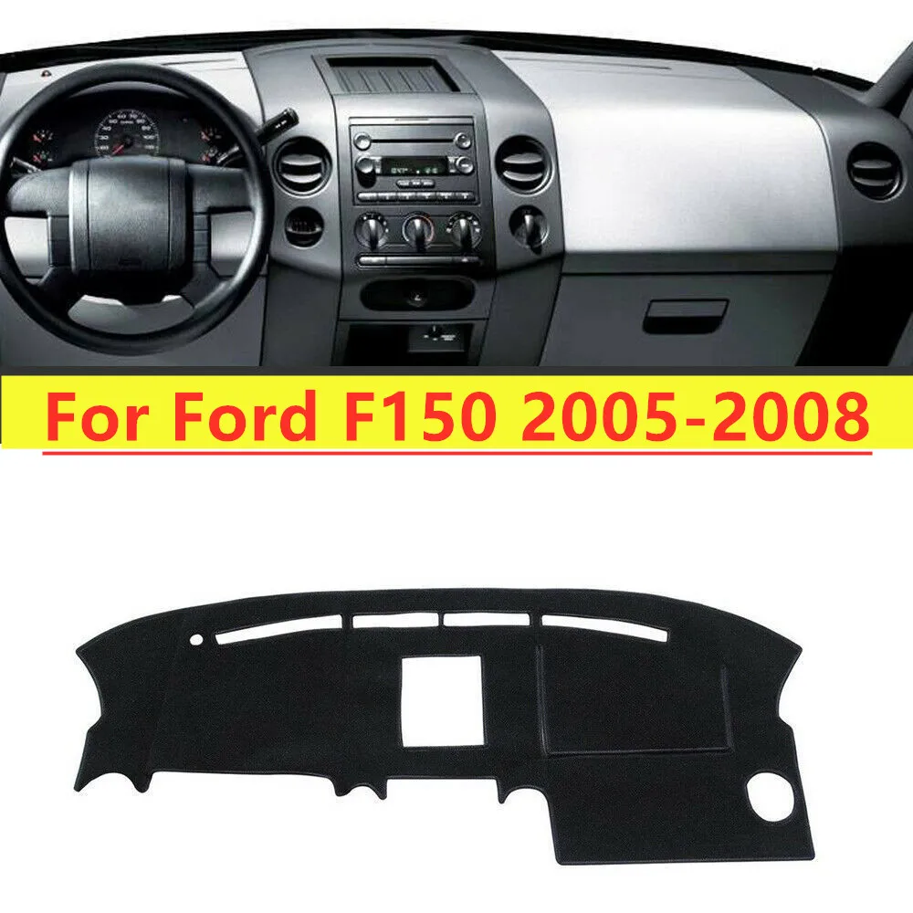 Car Dashboard Cover Non-Slip Pretector Pad Mat Dashmat For Ford F150 2005 2006 2007 2008