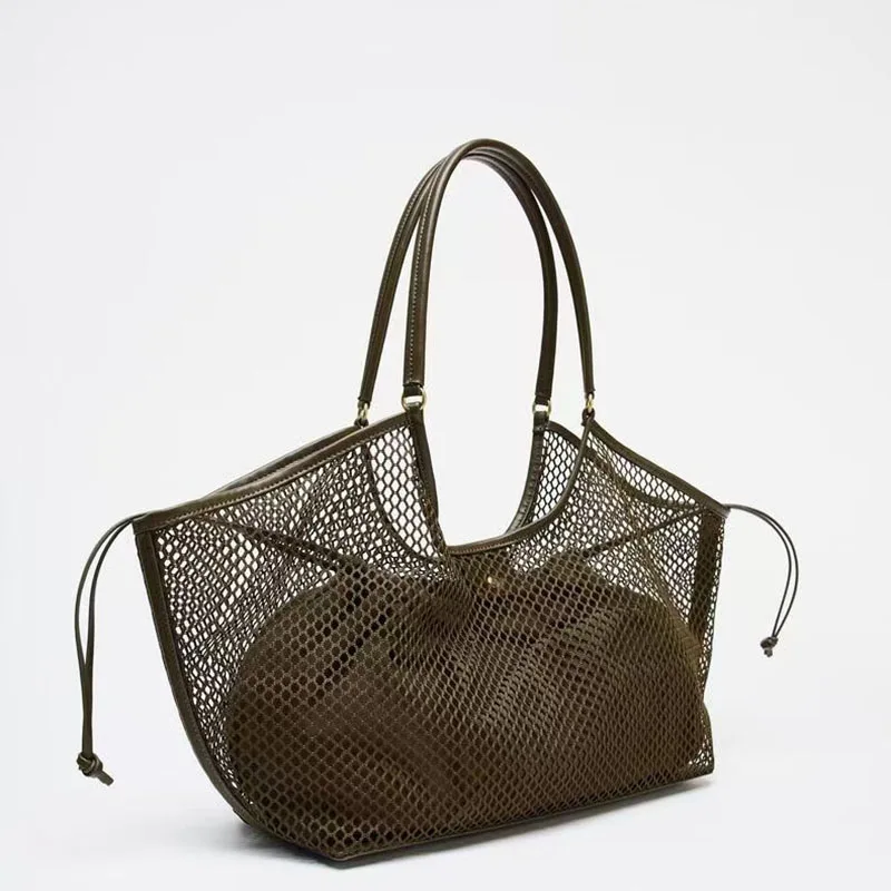 NEW PU Leather Wing Tote Bag Roomy Cluth Bag Large Capacity Buckle Woman Luxury Designer Travel Luggage Bag Shopper Handbag