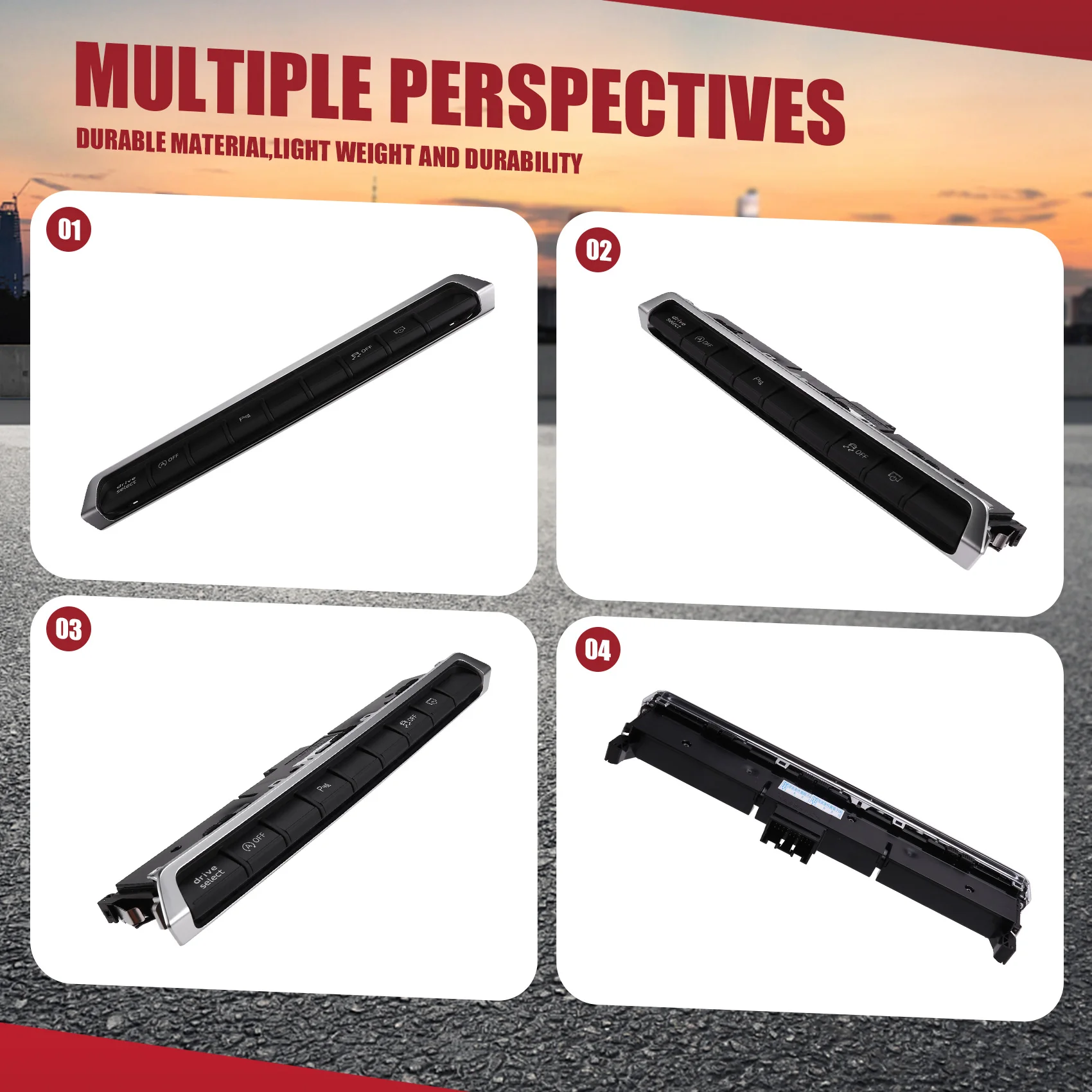 

Multi Control Switch Radar Dual Flash Parking Start Stop Driving Mode Switch For Q2 81A925301K