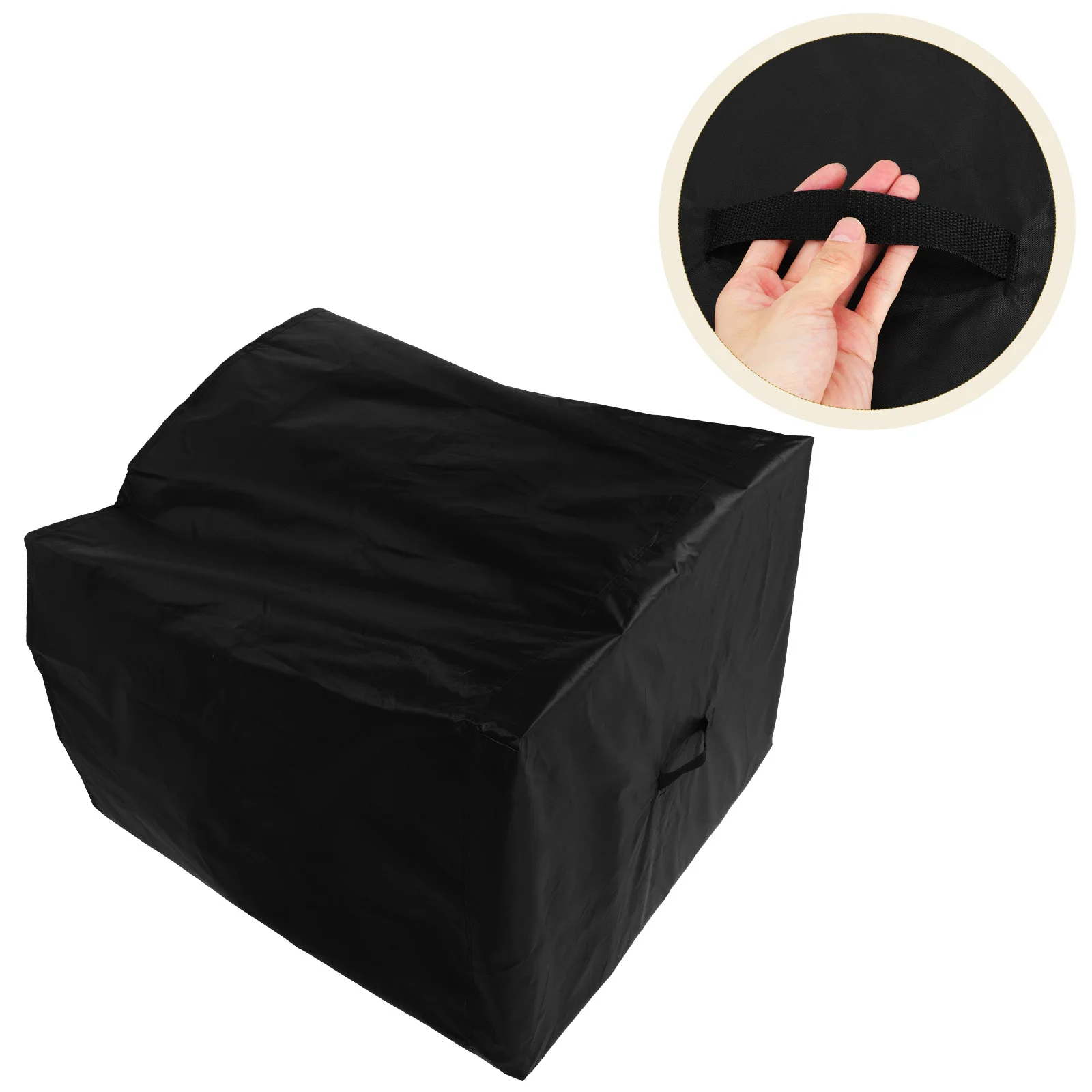 

Weather Resistant Pump Cover Small for Garden Pond Filter Systems Enhanced Durability with Tightening Drawstring