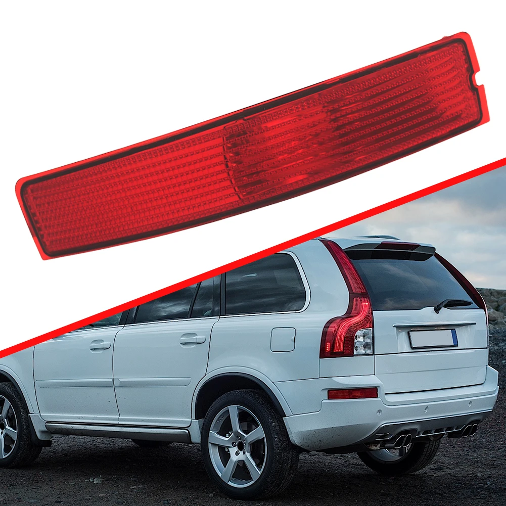 1 قطعة المصد الخلفي الأحمر الذيل مصباح الضباب المركزي عكس عاكس أضواء الفرامل لفولفو XC90 2003-2006/XC90 2007-2014 8693009 8693008 #5