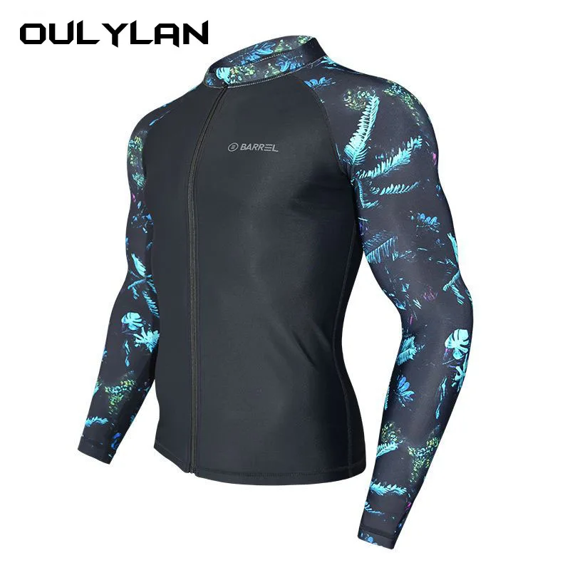 

Men's Swimsuit, Surfing Suit, Split Body Quick Drying, Tight Fitting Snorkeling Suit, Diving Suit, Full Body Long Sleeved Pants