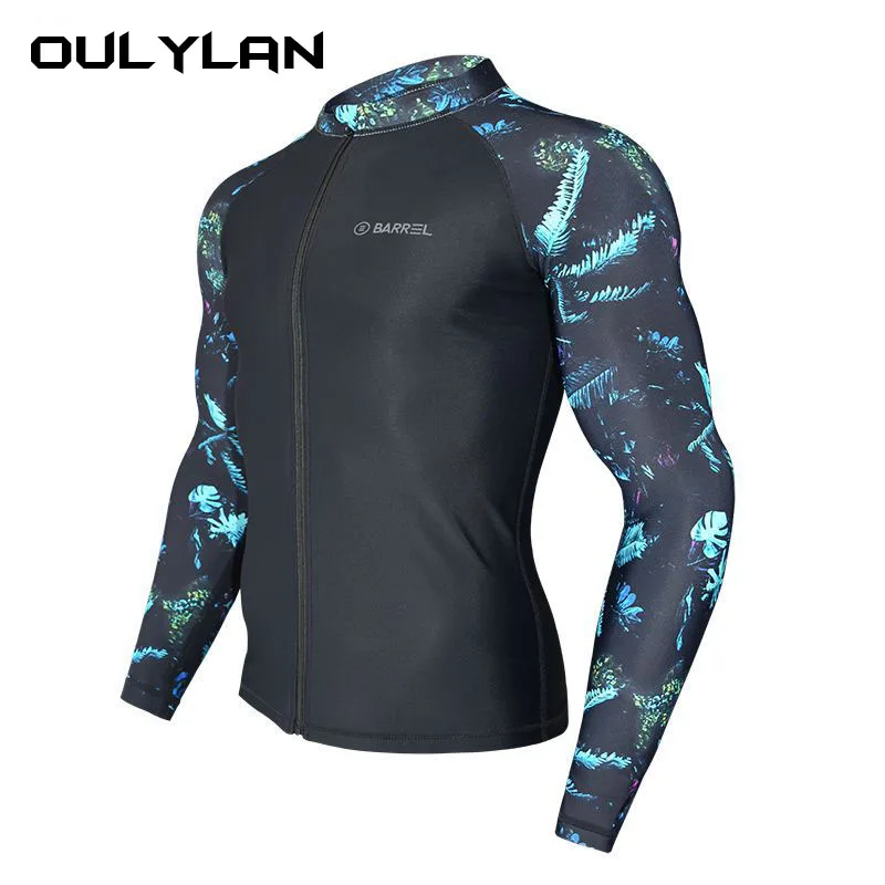 Men's Swimsuit, Surfing Suit, Split Body Quick Drying, Tight Fitting Snorkeling Suit, Diving Suit, Full Body Long Sleeved Pants