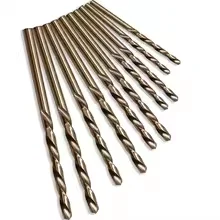 10 Stück/Set HSS M35 Kobalt-Bohrer 1mm 1,5mm 2mm 2,5mm 3mm Kobalt-beschichteter Bohrer Elektrowerkzeug zum Bohren von Metall und Edelstahl – Detail 2