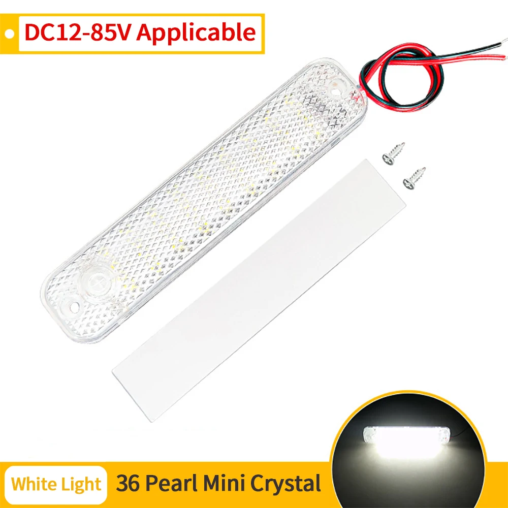 New 36led Trunk Light Truck Car 12-85v Cab Reading Light Rv Light High Brightness Van Light