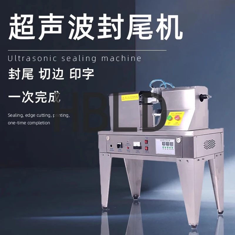 Semi-Automatic Toothpaste Sealing Machine Commercial Hose Heat Sealing Easy to Operate with Date Printer
