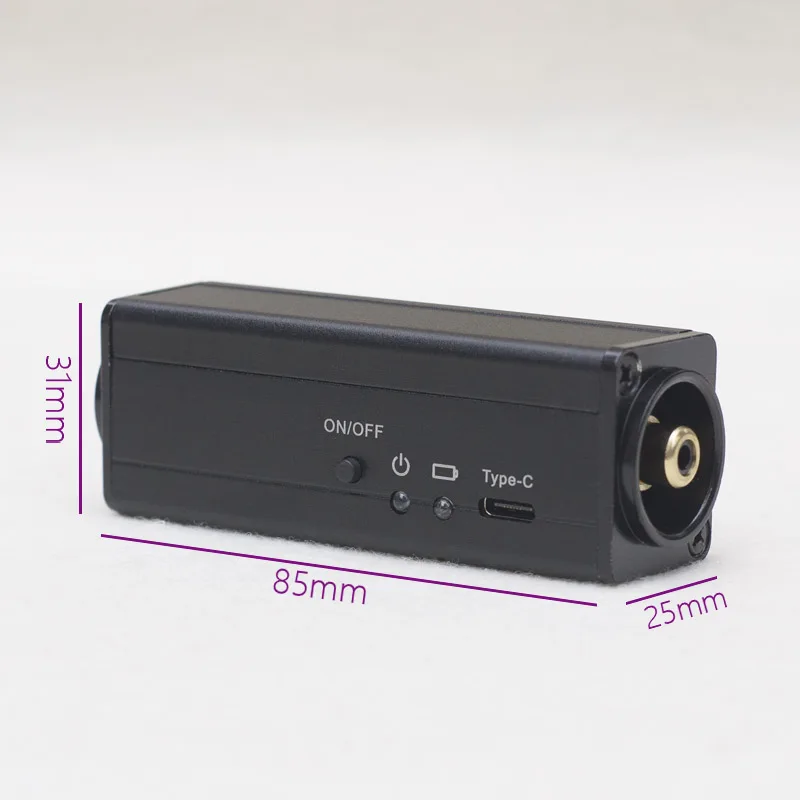 Coaxial SPDIF To AES XLR Recording 75 Ohms in To 110 Ohms for CD DAC DAT Connected To Digital Active Monitor Speakers Out