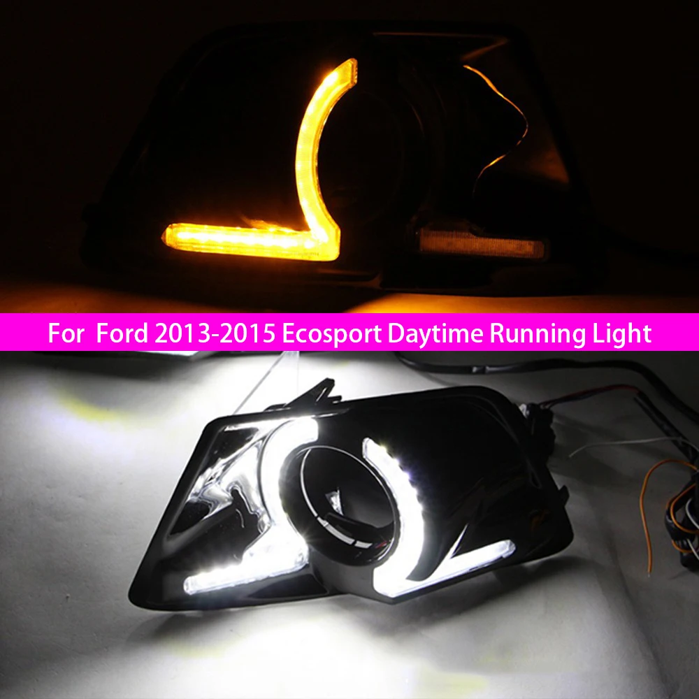 

For Ford 2013-2015 EcoSport daytime running lights LED daytime running lights LED front fog lights turn signals