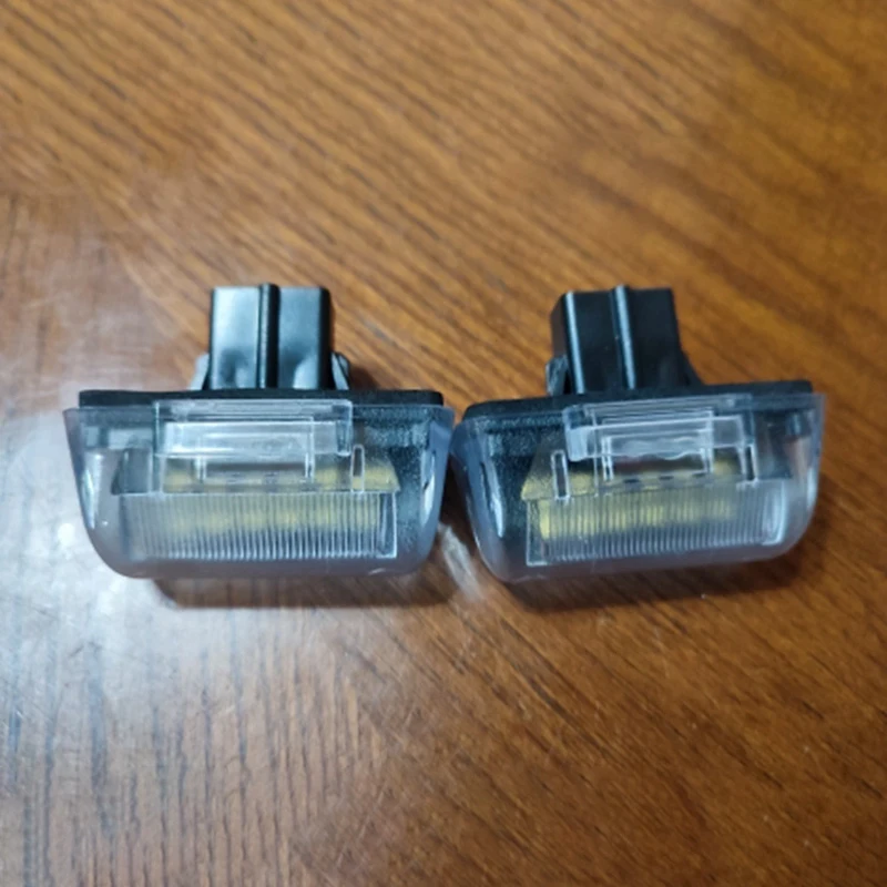 2Pc For Ford Transit MK6 MK7 1985-2013 For Ford Transit Connect 2002-2013 4388111 LED License Number Plate Light