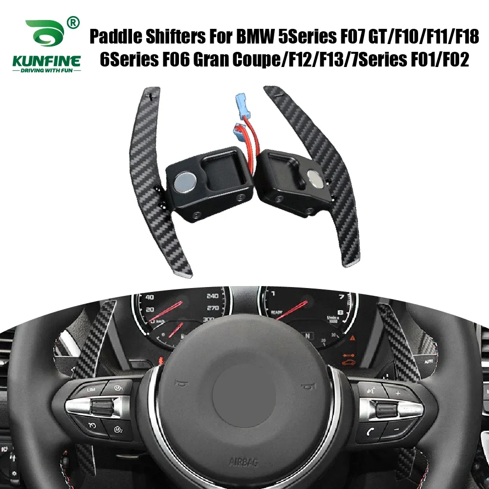 

Car Steering Wheel Paddle Shifters For BMW 5Series F07 GT/F10/F11/F18 6Series F06 Gran Coupe/F12/F13 7Series F01/F02