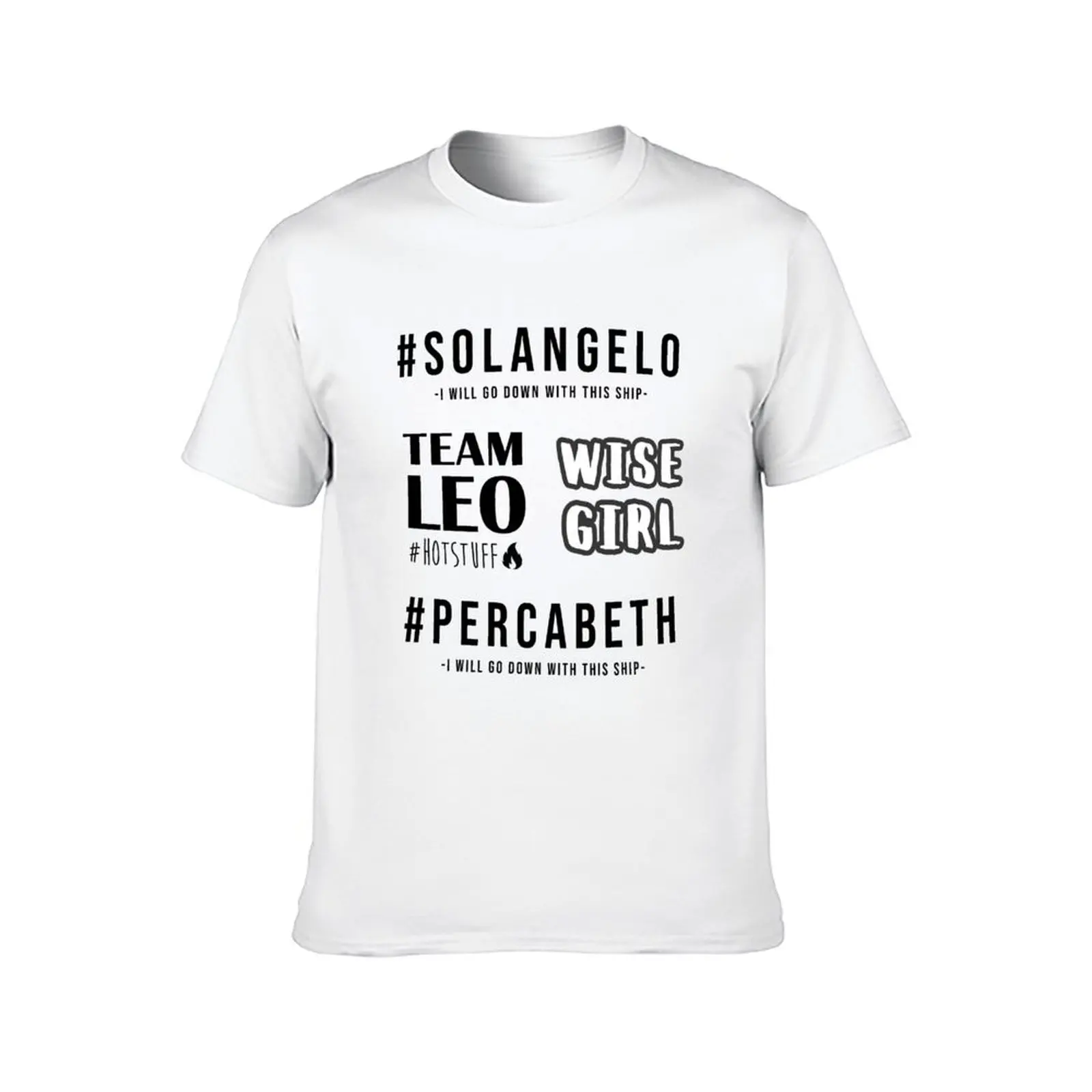 Percy Jackson Fan Sticker Pack. Team Leo Valdez, Solangelo, Percabeth, Wise girl T-Shirt