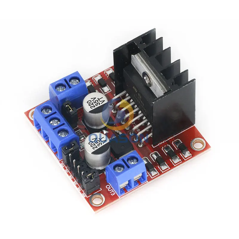 L298 nuovo modulo scheda Controller Controller motore passo-passo DC a doppio ponte H L298N per robot smart car motore passo-passo Arduino