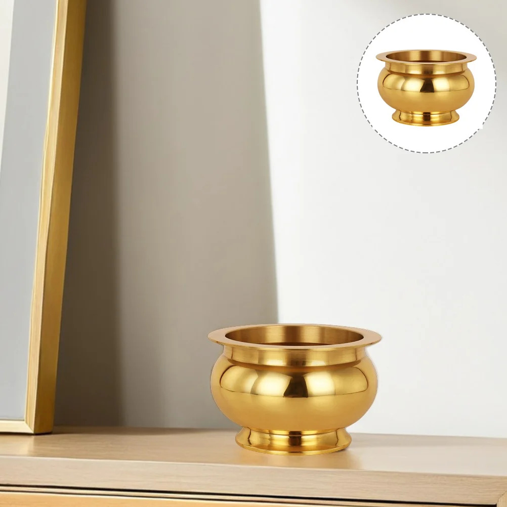 

Beautiful All Copper Incense Burner for Meditation and Prayer Religious Censer Holder Home Shrine Decoration 2025 Trendy Censer