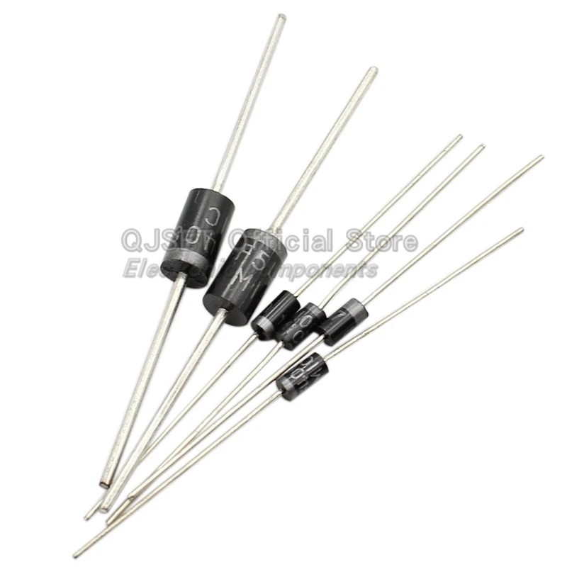 20pcs Diodes UF4004 UF4007 UF5404 UF5408 1A 3A 400V 1000V 1kv DO-41 DO-27 DIP Ultra-Fast Recovery Rectifier Diodes UF4007 UF5408 image 3