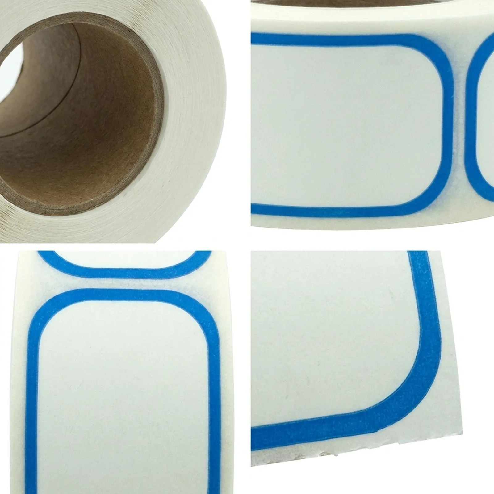 Food Labeling Made Simple Get Your Roll of 300 PCS Adhesive Stickers (2 5x5cm) for Easy Container Identification