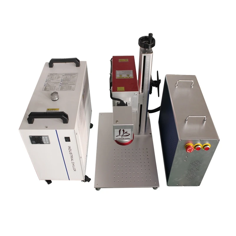 CRS 5w UV Laser Marking Machine Wavelength 355nm 10w UV Laser Engraver Machine for Metal Glass Wood Acrylic PVC Water Cooling