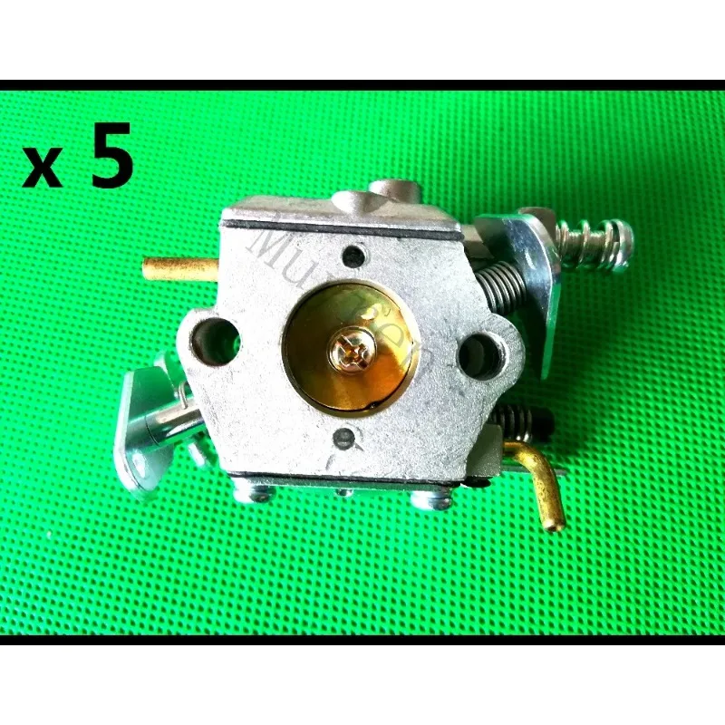 

5SETS Good Quality Carburetor Carb kit For Husqvarna Partner Poulan 350 351 370 371 420 Chainsaw Walbro 33-29 Mixing Accessories