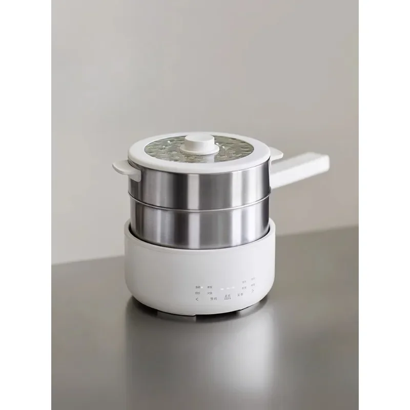 2025 new electric hot pot household multi-functional split one person food small electric cooking pot