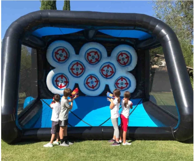 

Outdoor Inflatable Soccer Shooting Game Inflatable Football Dart Games Inflatables Sports Shooting Game