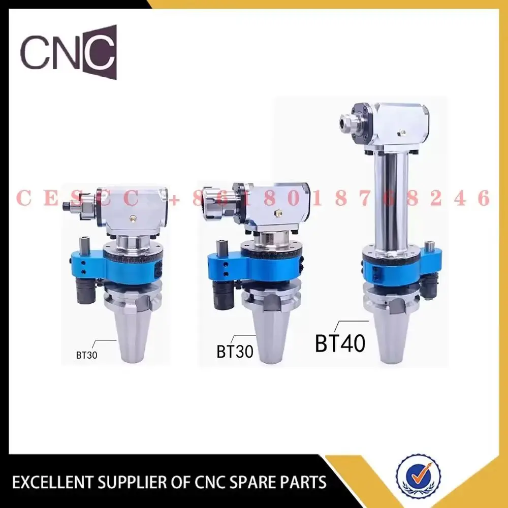 Machining center angle head BT50 BT40-ER32 90 degree side milling head light high speed cnc right angle milling head