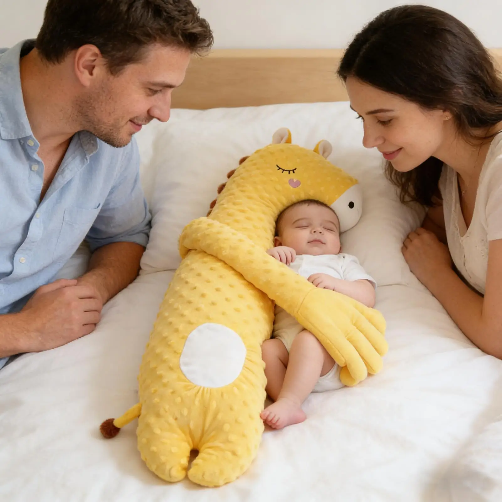 赤ちゃんの睡眠のためのパッティング、赤ちゃんの驚愕防止、睡眠補助、心地よいパッティング、心地よい手のひらでパッティングする睡眠おもちゃ