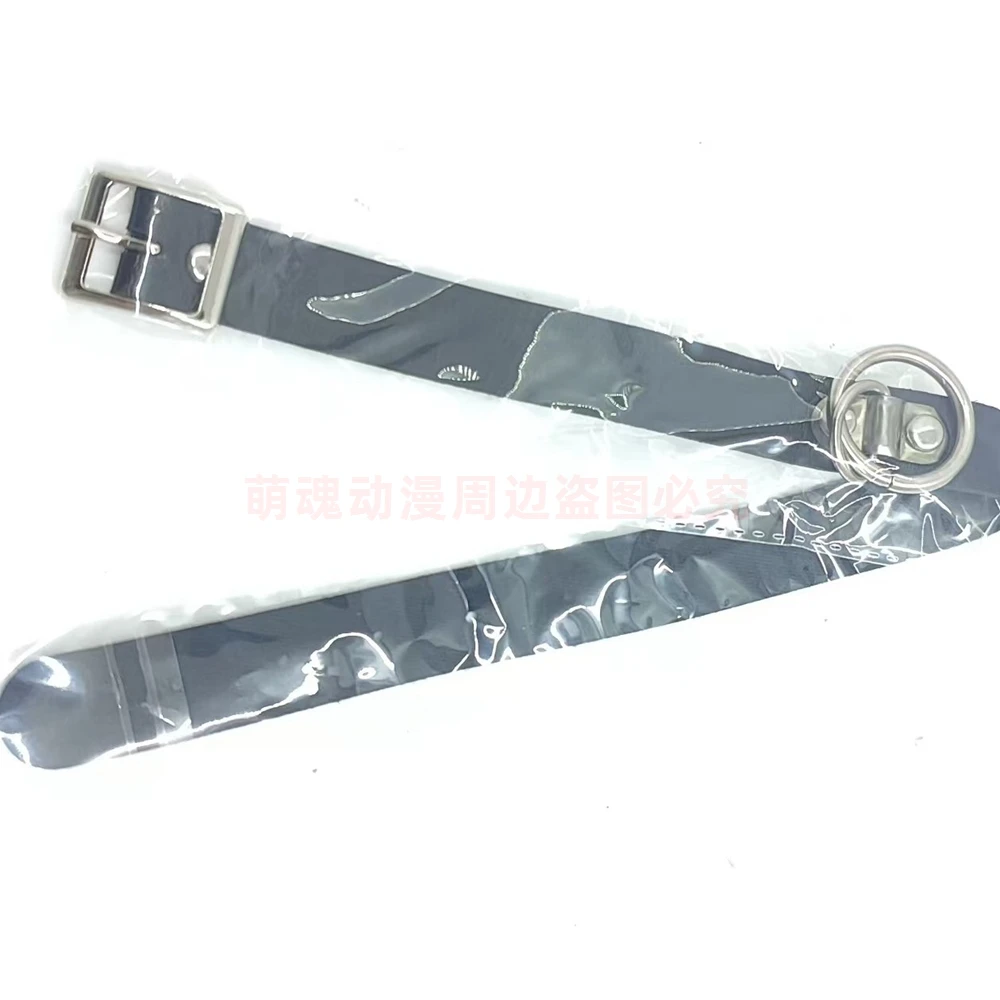 حزام الرقبة التنكري Reze للرجال بالمنشار مع حلقة معدنية #3