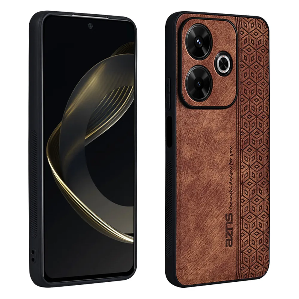 For Xiaomi Poco M6 4G Чехол  Для Phone Cases Back Cover Skin Shockproof Fundas For Xiaomi Poco M6 Coque Capa