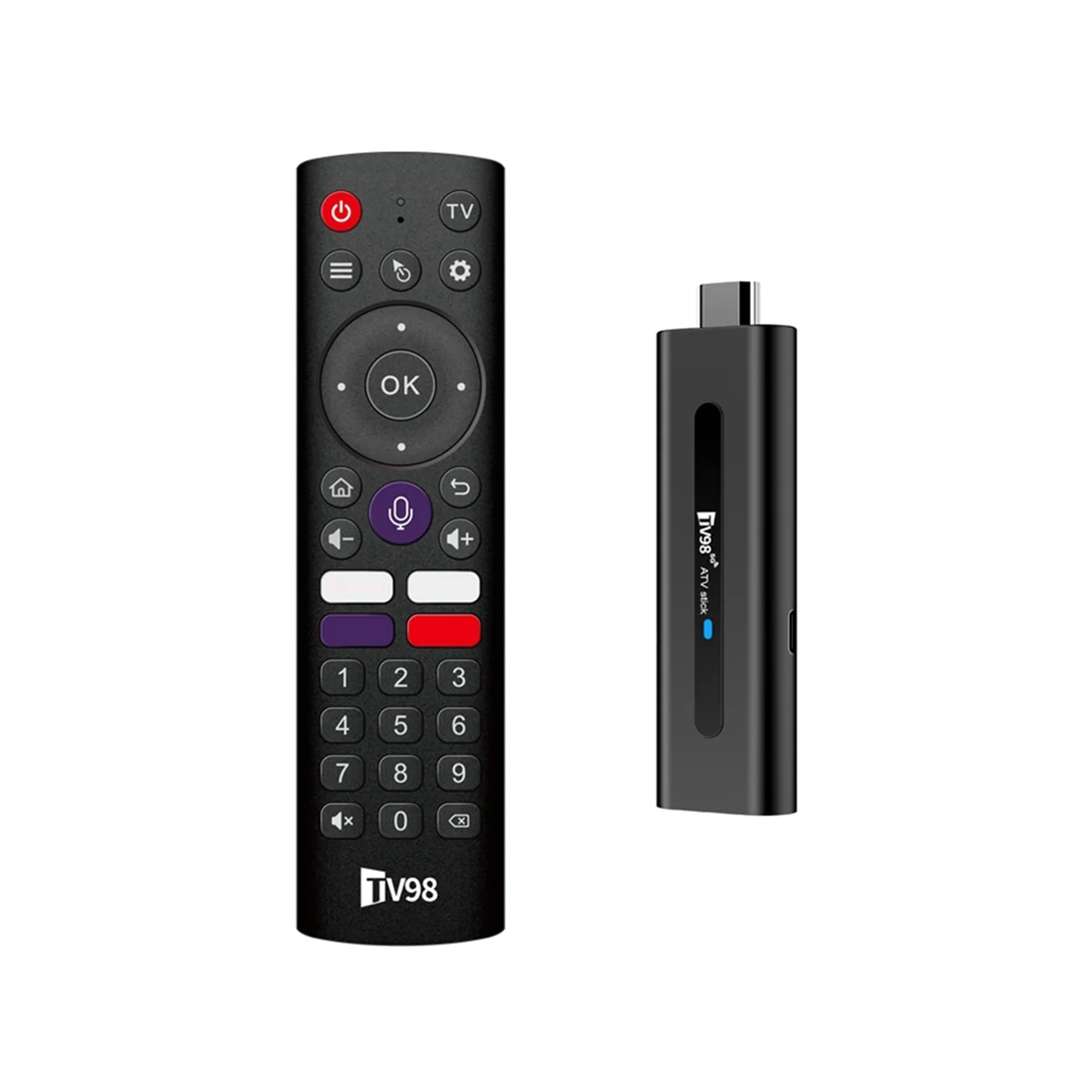 TV98 PRO ATV Android 13 8K セットトップボックス TV BOX H313 デュアルバンド WIFI 音声リモコン TV BOX、2+16G-Elect