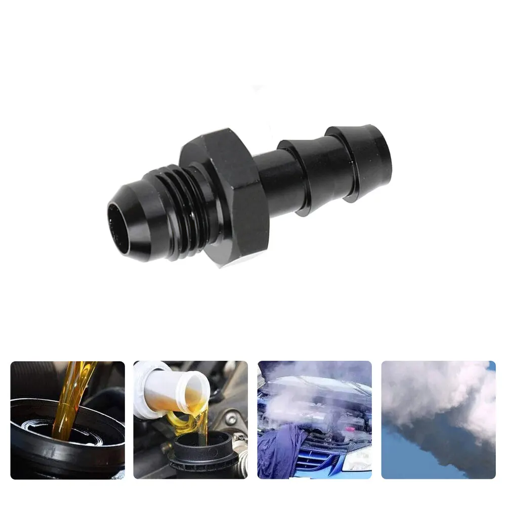 

1Pc Universal Male 6An An-6 To 3/8" Hose Barb Adapter Fitting Fuel Pipe Joint AN6 6AN -6AN 3/8 Push Lock Car Engine Accessories