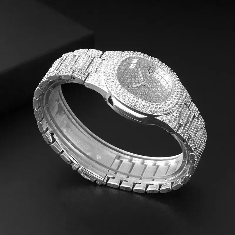Luxury Fashion Mens Stainless Steel Watches Male Sports Quartz Wristwatch Calendar Luminous Clock Men Business Casual Watch image 5